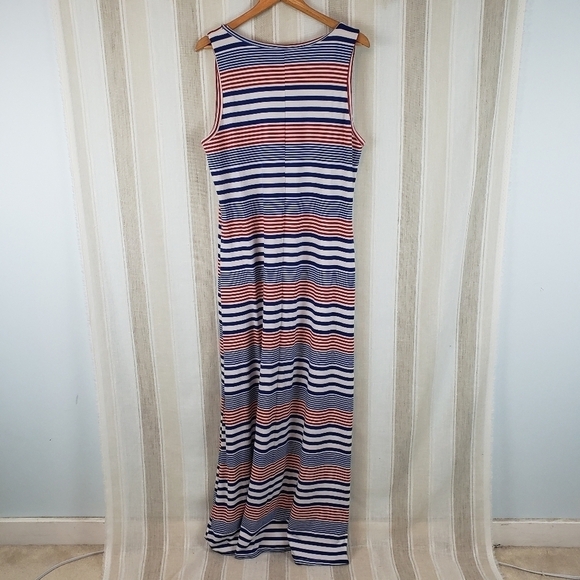 Lularoe Striped Sleeveless Maxi Dress Size 2X - Picture 6 of 6